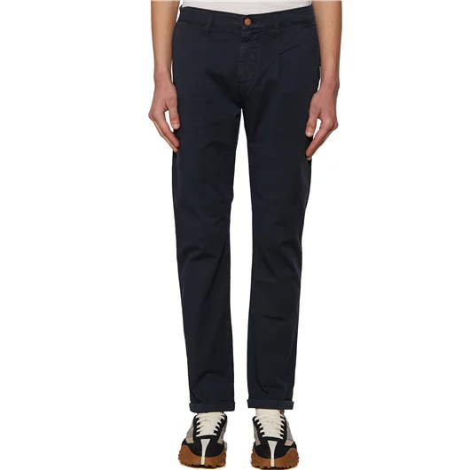 DANIELE ALESSANDRINI PANTALONE CHINO IN COTONE Pezzi Unici