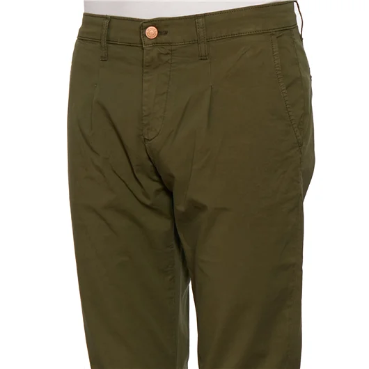DANIELE ALESSANDRINI PANTALONE CHINO IN COTONE Soddisfazione Garantita