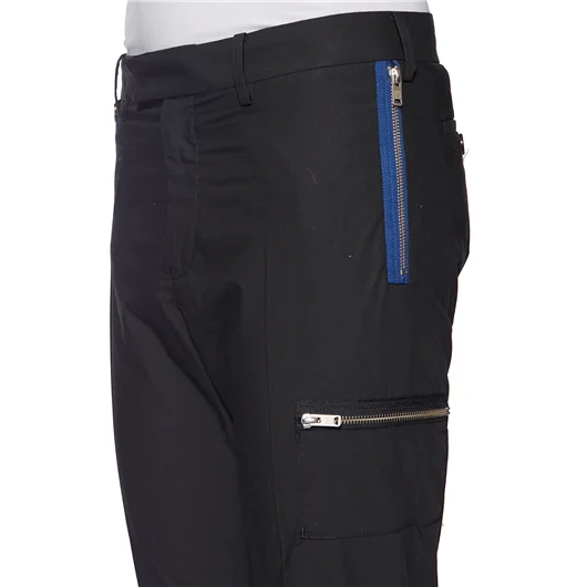UNDERCOVER PANTALONE CON ZIP IN CONTRASTO Negozi Online