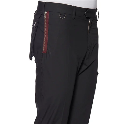 UNDERCOVER PANTALONE CON ZIP IN CONTRASTO Negozi Online