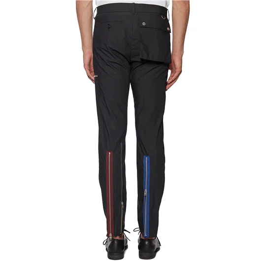 UNDERCOVER PANTALONE CON ZIP IN CONTRASTO Negozi Online