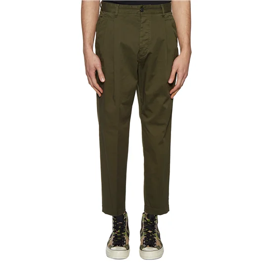 DSQUARED PANTALONE IN COTONE 2 PLEATS FIT Shopping Online