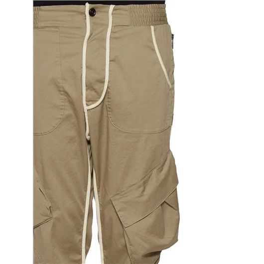 NOSTRASANTISSIMA PANTALONE IN COTONE CARGO Prezzo Ridotto