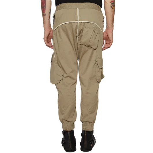 NOSTRASANTISSIMA PANTALONE IN COTONE CARGO Prezzo Ridotto