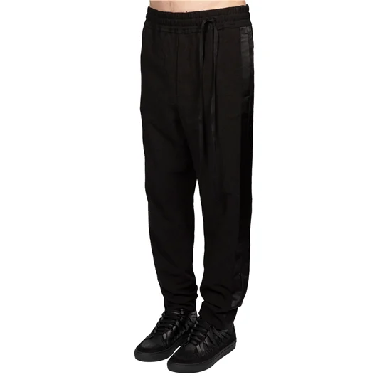 DAMIR DOMA PANTALONE IN COTONE CON REVERS IN RASO Sottocosto