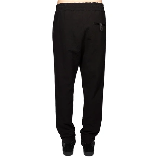 DAMIR DOMA PANTALONE IN COTONE CON REVERS IN RASO Sottocosto