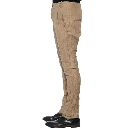 MASNADA PANTALONE IN COTONE E LINO Convenienza