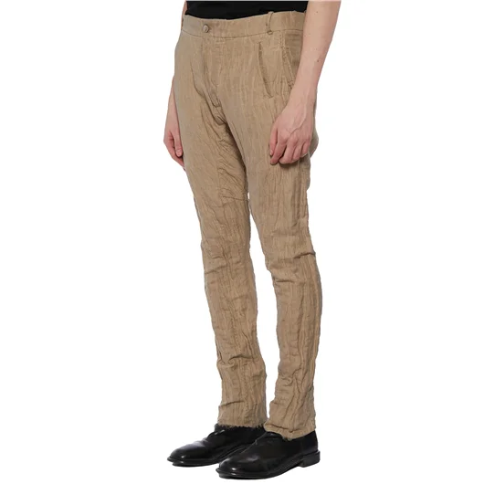 MASNADA PANTALONE IN COTONE E LINO Convenienza