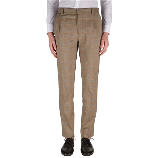 DANIELE ALESSANDRINI PANTALONE IN COTONE STRETCH Sconto