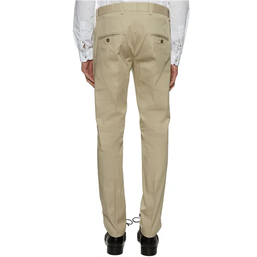 DANIELE ALESSANDRINI PANTALONE IN COTONE STRETCH Offerta