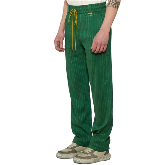 RHUDE PANTALONE IN MISTO LINO Nuova