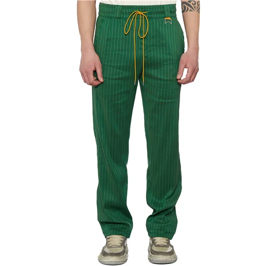 RHUDE PANTALONE IN MISTO LINO Nuova