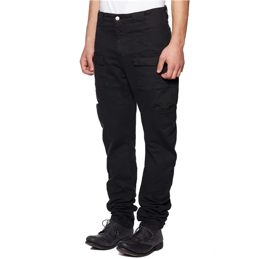 ANDREA YA'AQOV PANTALONE MULTIPOCKET IN COTONE Smaltimento dello stoccaggio