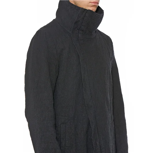 DAUB PARKA ASIMMETRICO IN COTONE E LANA Super Saving Price