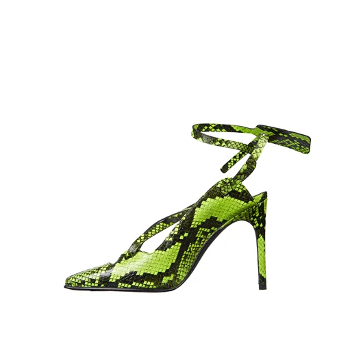 OFF-WHITE CO VIRGIL ABLOH SANDALO PITONATO CON CINTURINO Only for today