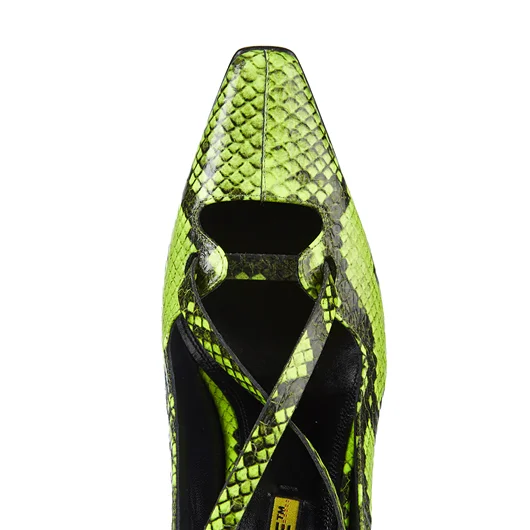 OFF-WHITE CO VIRGIL ABLOH SANDALO PITONATO CON CINTURINO Only for today