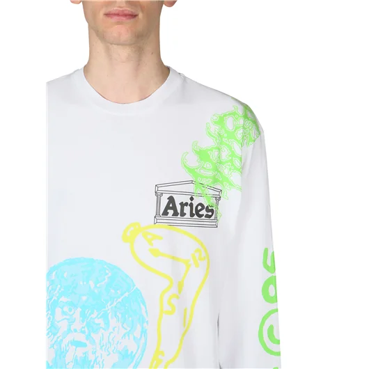 ARIES T-SHIRT FRENCH MONSTER M/L Promozione