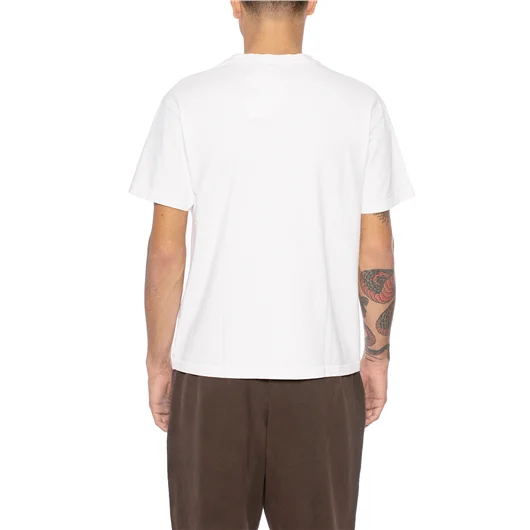 GUESS USA T-SHIRT GIROCOLLO IN COTONE Negozi Online