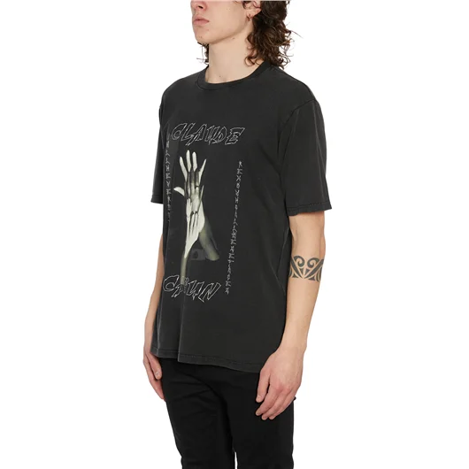 DEATHMASK T-SHIRT GIROCOLLO IN COTONE Fino Al -60%