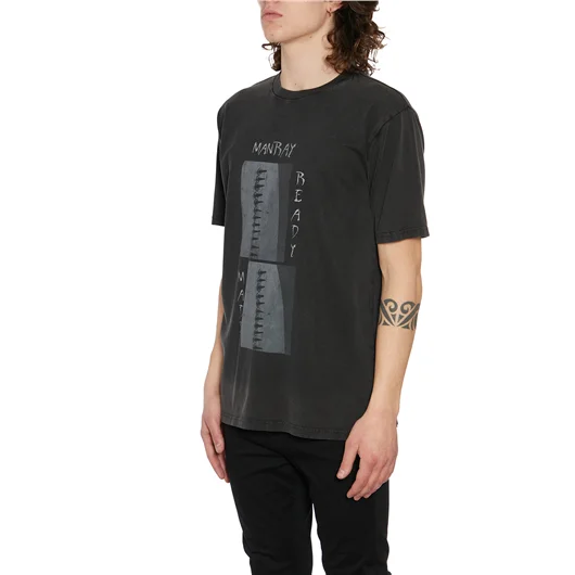 DEATHMASK T-SHIRT GIROCOLLO IN COTONE Novità