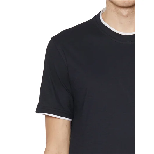 PAOLO PECORA T-SHIRT GIROCOLLO IN JERSEY Offerta