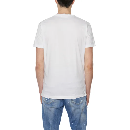 DSQUARED T-SHIRT IN COTONE CON STAMPA Vendita Calda