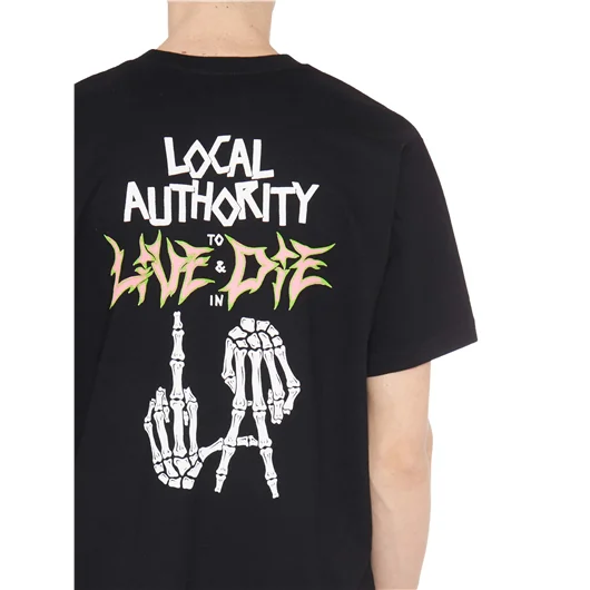 LOCAL AUTHORITY T-SHIRT IN COTONE LA BONES Negozio