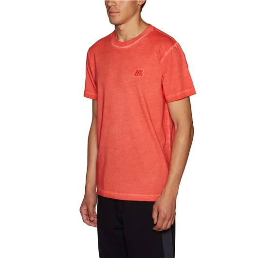 HELMUT LANG T-SHIRT IN COTONE MILITARY Spedizione gratuita