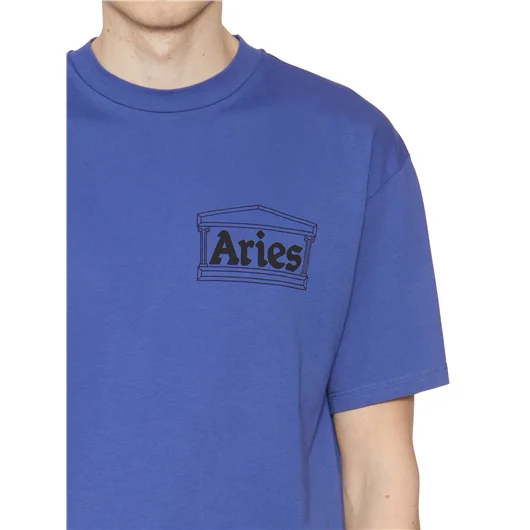 ARIES T-SHIRT IN COTONE STAMPA LOGO Grande vendita
