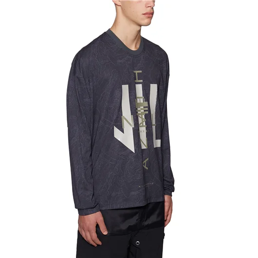 JULIUS NILØS T-SHIRT OVERSIZE STAMPATA Offerta San Valentino