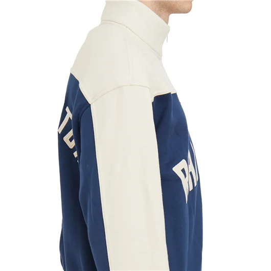 RHUDE FELPA MEZZA ZIP LOGO Rilascio limitato