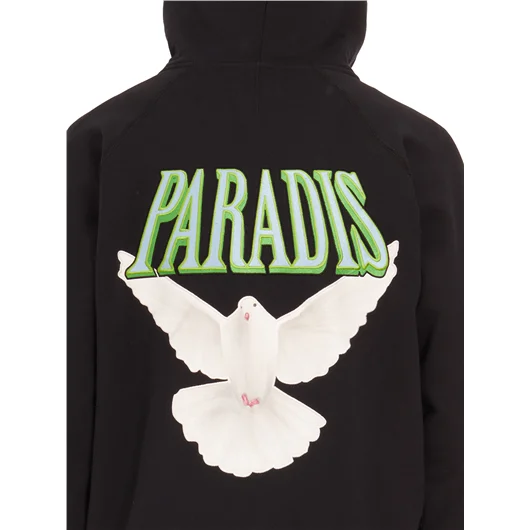 3PARADIS FELPA IN COTONE CON ZIP E CAPPUCCIO Promozione temporanea