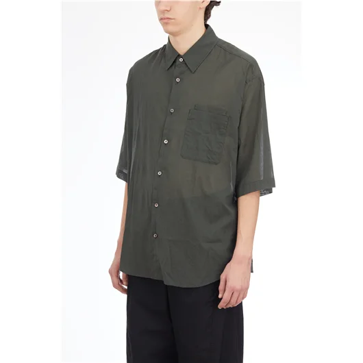 LEMAIRE CAMICIA M/C DOUBLE POCKET Fino al 55% di sconto