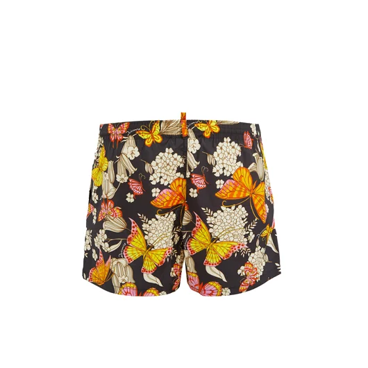 DSQUARED BOXER DA BAGNO MIDI FLOWER Vendite Flash