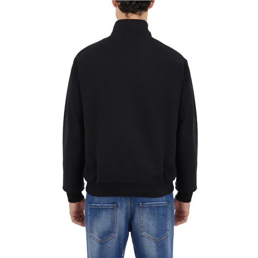 DSQUARED FELPA IN COTONE CON ZIP Nuova