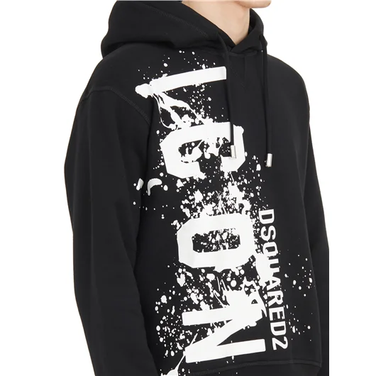 DSQUARED FELPA ICON CON CAPPUCCIO Cyber Monday