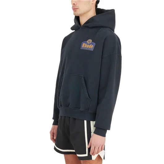 RHUDE FELPA CON CAPPUCCIO GRAND CRU Offerta natalizia