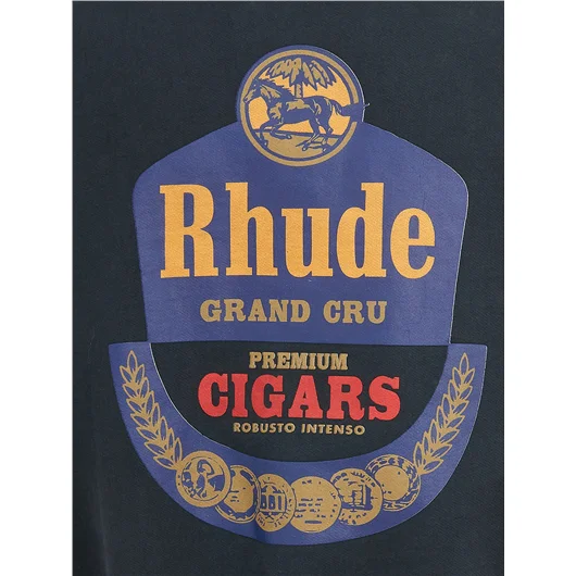 RHUDE FELPA CON CAPPUCCIO GRAND CRU Offerta natalizia