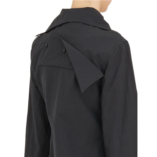 YEHUAFAN CAMICIA ASIMMETRICA IN COTONE Offerta Anniversario