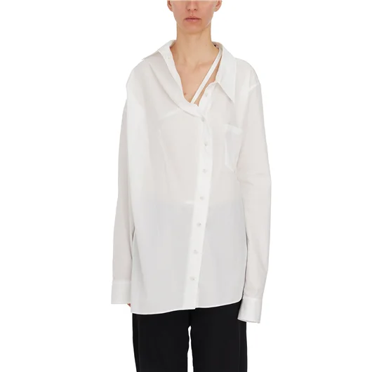 ANN DEMEULEMEESTER CAMICIA JULA IN COTONE Offerte esclusive