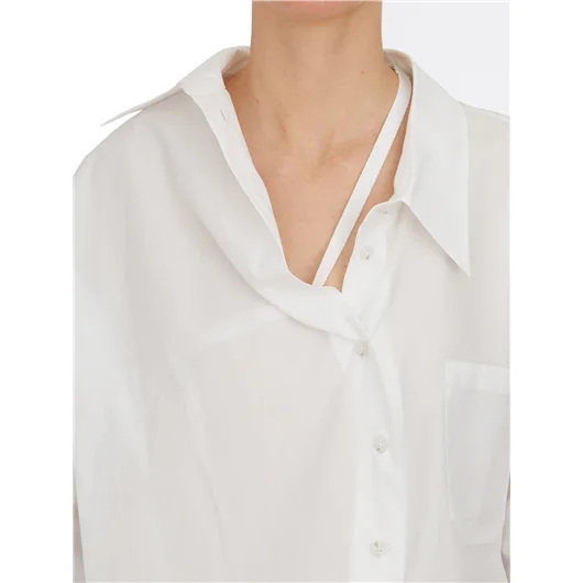 ANN DEMEULEMEESTER CAMICIA JULA IN COTONE Offerte esclusive