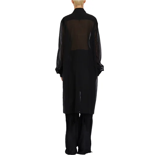 ANN DEMEULEMEESTER CAMICIA LUNGA IN COTONE GABI Lightning offer