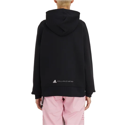 ADIDAS BY STELLA MCCARTNEY FELPA CON ZIP E CAPPUCCIO Liquidazione