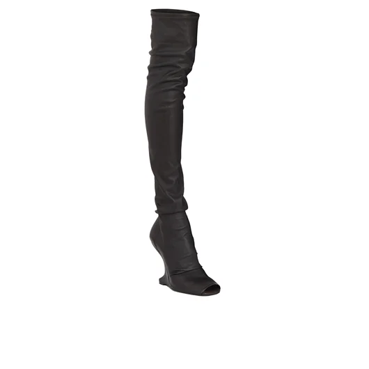 RICKOWENSLILIES STIVALI IN PELLE CANTILEVER 11 Only for today