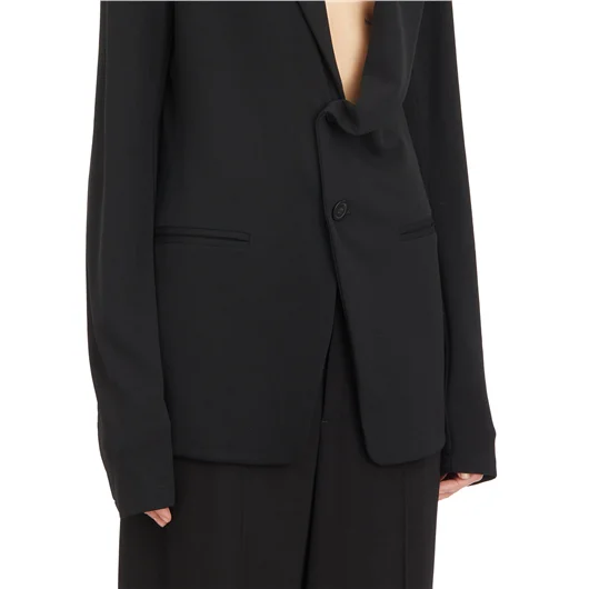 ANN DEMEULEMEESTER GIACCA ASIMMETRICA NOVA LIGHT Fino al 55% di sconto