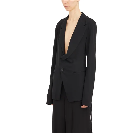 ANN DEMEULEMEESTER GIACCA ASIMMETRICA NOVA LIGHT Fino al 55% di sconto