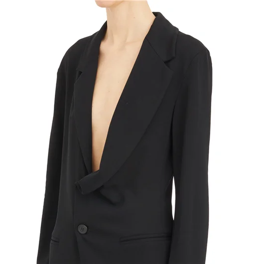 ANN DEMEULEMEESTER GIACCA ASIMMETRICA NOVA LIGHT Fino al 55% di sconto