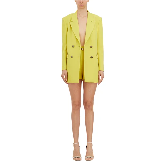 ELISABETTA FRANCHI GIACCA DOPPIO PETTO CON REVERS A LANCIA Super sconto