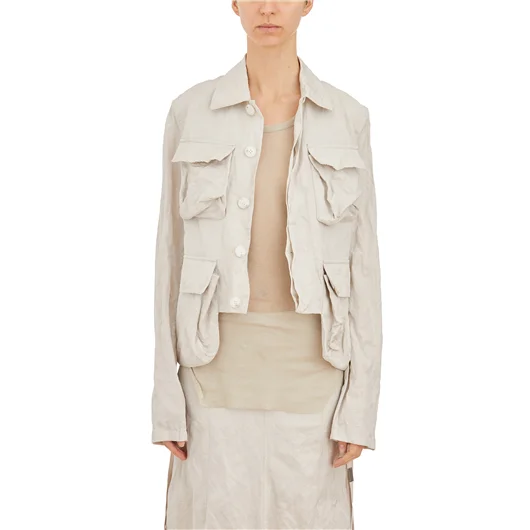 ANN DEMEULEMEESTER CARGO JACKET ULTRA LIGHT Italia