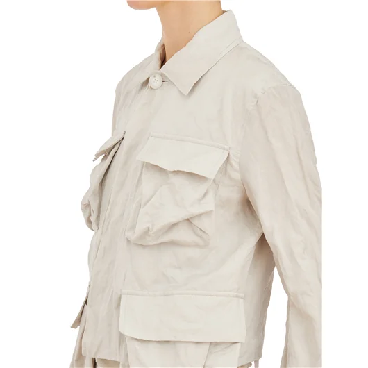 ANN DEMEULEMEESTER CARGO JACKET ULTRA LIGHT Italia